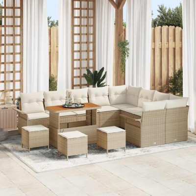 Garden sofa set with pillow...