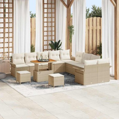 Garden sofa set with pillow...