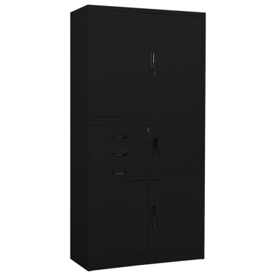Office cabinet, black,...