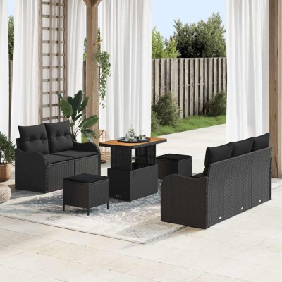 Garden sofa set with...