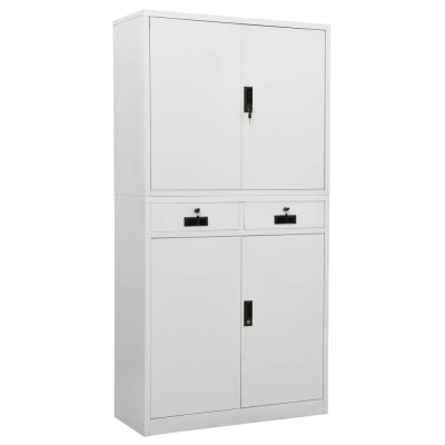 Office cabinet, light gray,...
