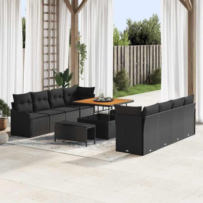Garden sofa set with...