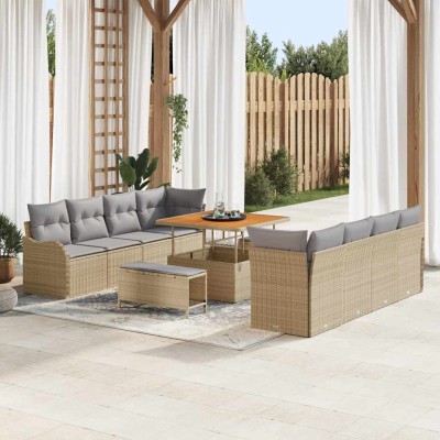 Garden sofa set with pillow...