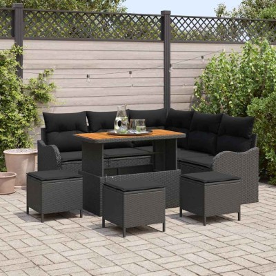 Garden sofa set with...