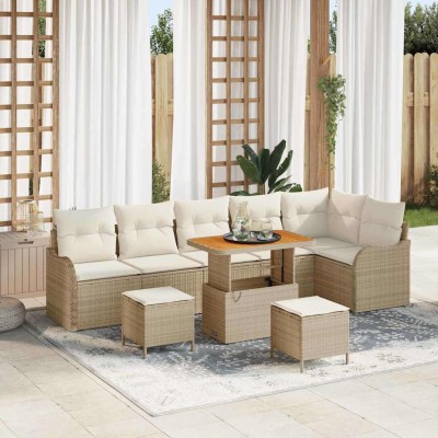 Garden sofa set with pillow...