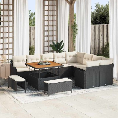 Garden sofa set with pillow...