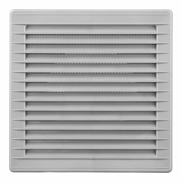 Ventilācijas režģis EDM 87725 Pelēks 17 x 17 x 1,15 cm Moskītu tīkls