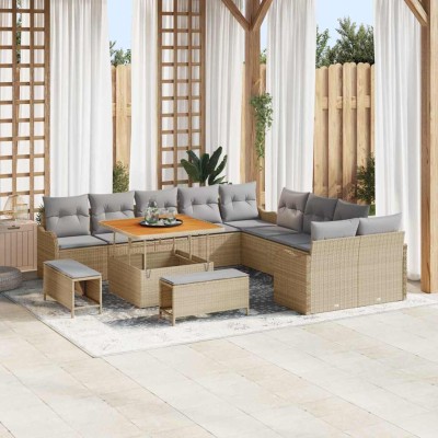 Garden sofa set with pillow...