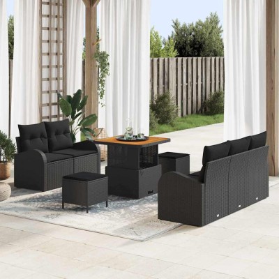 Garden sofa set with...