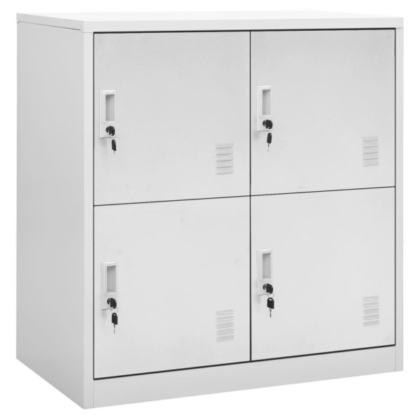 Dressing cabinet, light grey, 90x45x92.5cm, steel