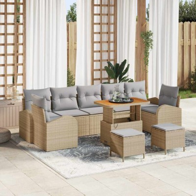 Garden sofa set with pillow...