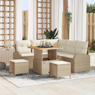 Garden sofa set with pillow...