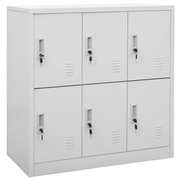 Dressing cabinet, light grey, 90x45x92.5cm, steel