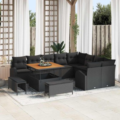 Garden sofa set with...