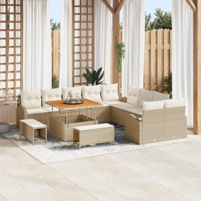 Garden sofa set with pillow...