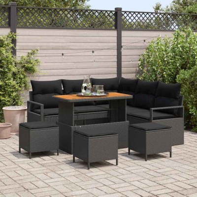 Garden sofa set with...