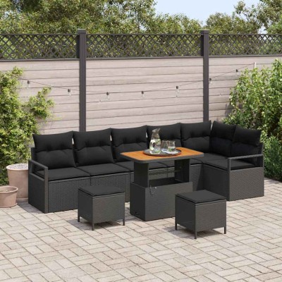 Garden sofa set with...