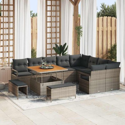 Garden sofa set with...