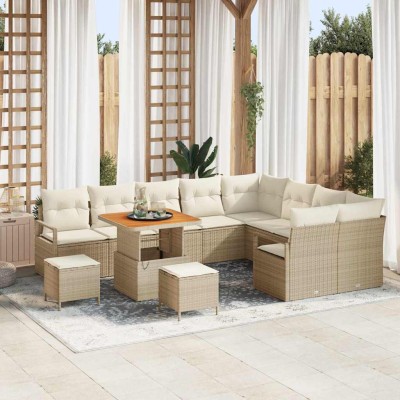 Garden sofa set with pillow...