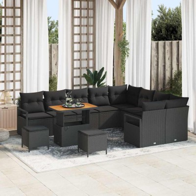 Garden sofa set with...