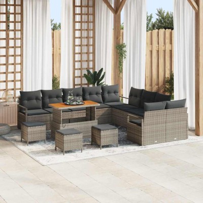 Garden sofa set with...