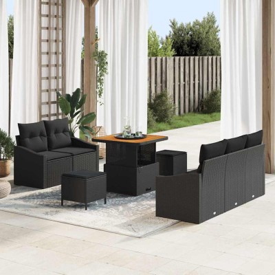 Garden sofa set with...