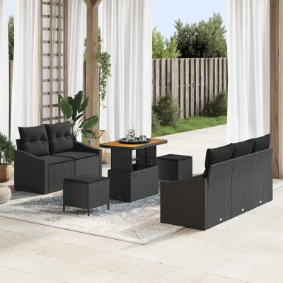 Garden sofa set with...