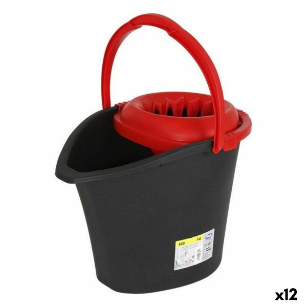 Kibiras grindų plovimui Dem Eco Drenažas 39 x 30 x 32 cm (12 vnt.) (14 L)