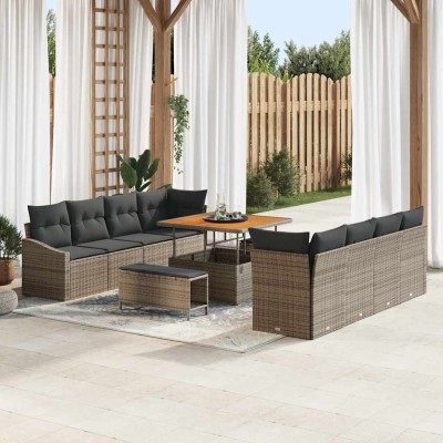 Garden sofa set with...
