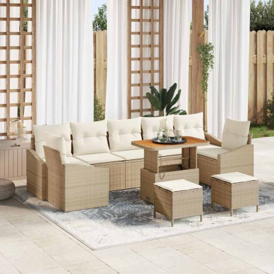 Garden sofa set with pillow...