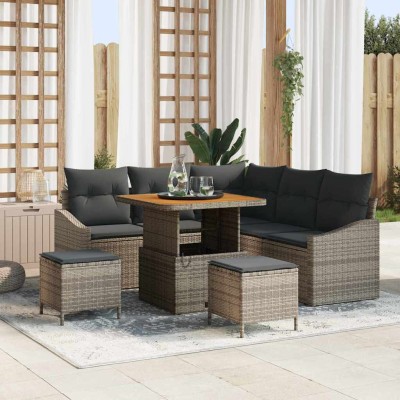 Garden sofa set with...