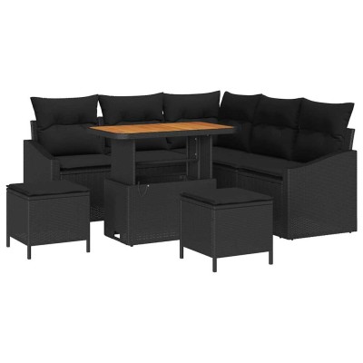Garden sofa set with pillow...