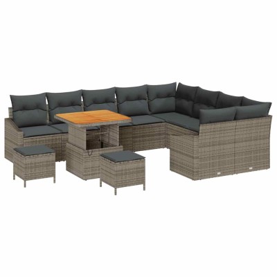 Garden sofa set with pillow...