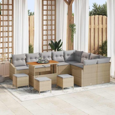 Garden sofa set with pillow...