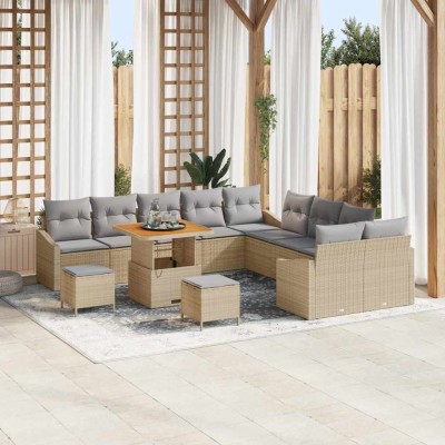 Garden sofa set with pillow...