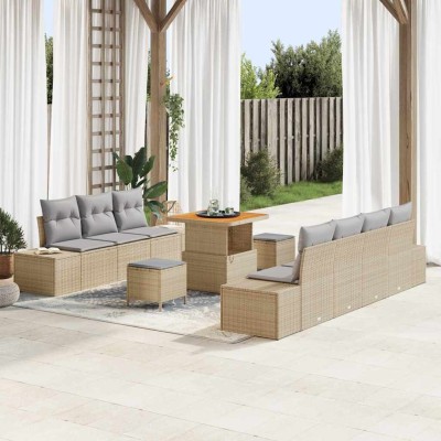 Garden sofa set with pillow...