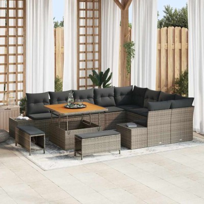 Garden sofa set with pillow...