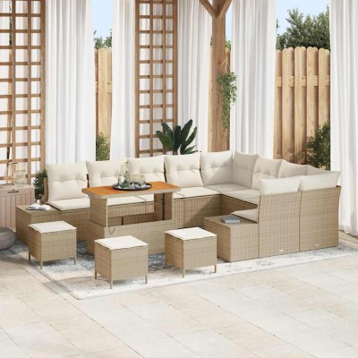 Garden sofa set with pillow...