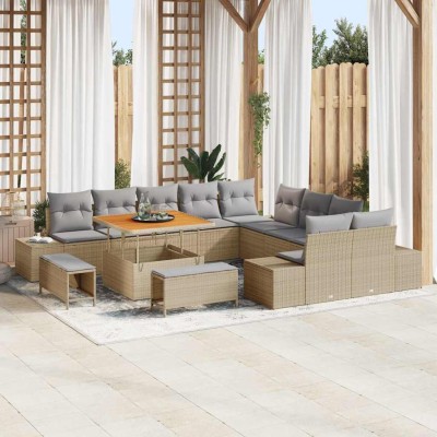 Garden sofa set with pillow...