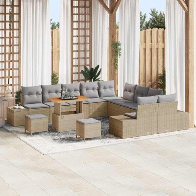 Garden sofa set with pillow...