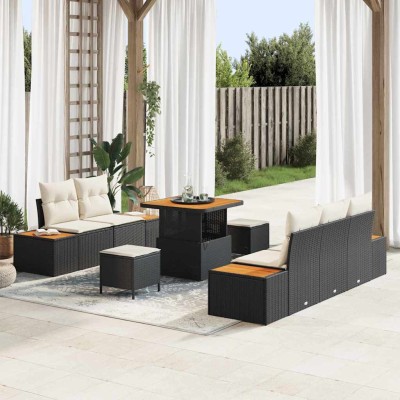 Garden sofa set with pillow...