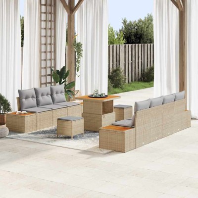 Garden sofa set with pillow...