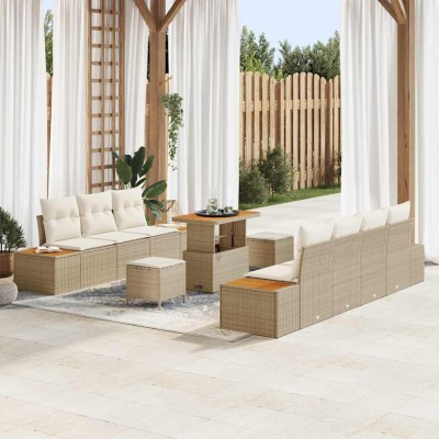 Garden sofa set with pillow...