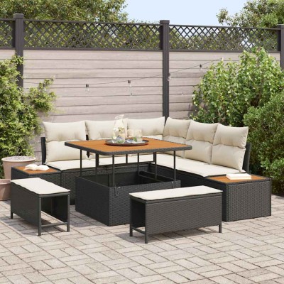 Garden sofa set with pillow...