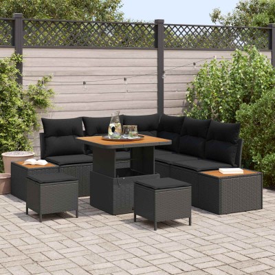 Garden sofa set with pillow...