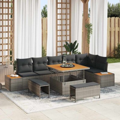 Garden sofa set with pillow...