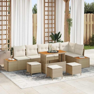 Garden sofa set with pillow...