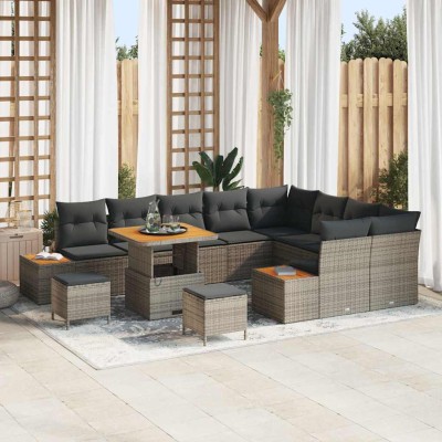 Garden sofa set with pillow...