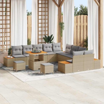 Garden sofa set with pillow...