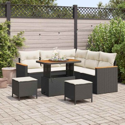 Garden sofa set with pillow...